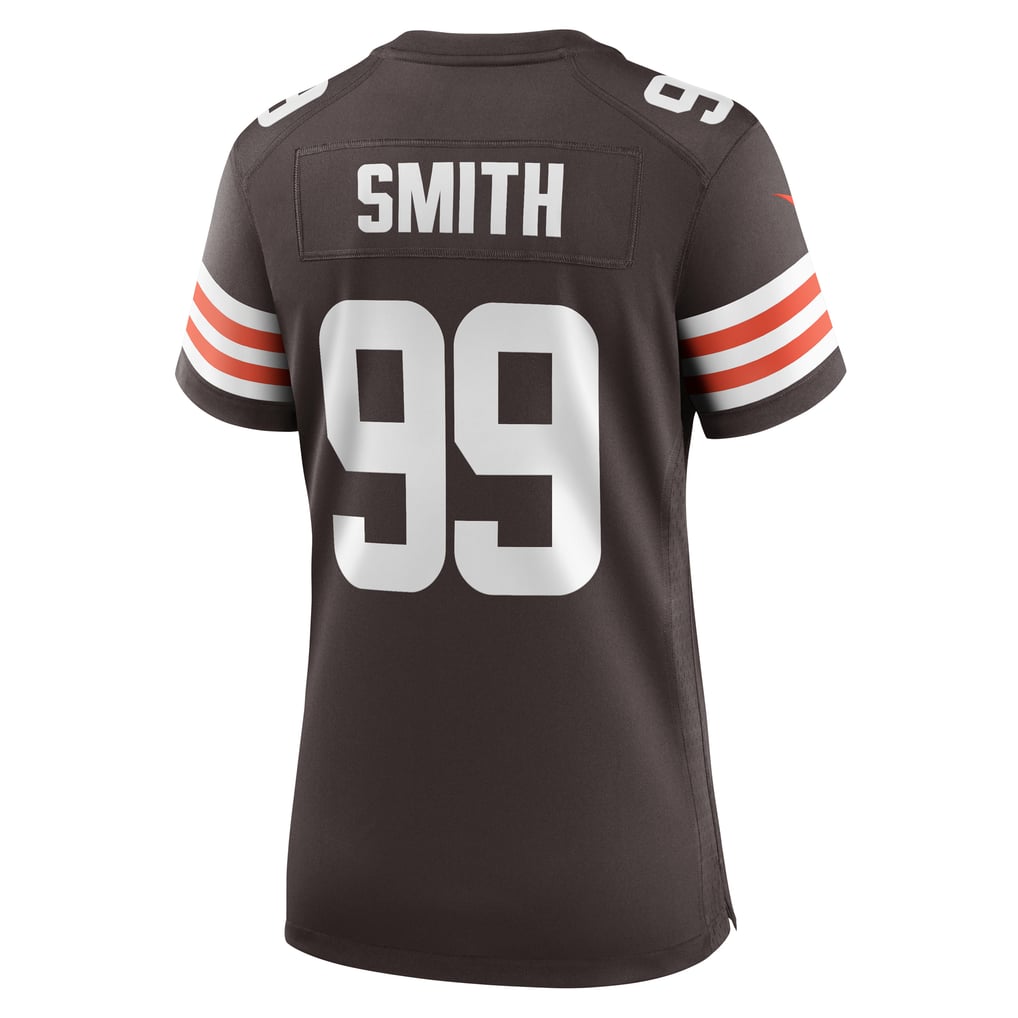 Women's Cleveland Browns Za'Darius Smith Brown Team Game Jersey
