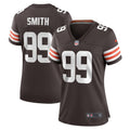 Women's Cleveland Browns Za'Darius Smith Brown Team Game Jersey