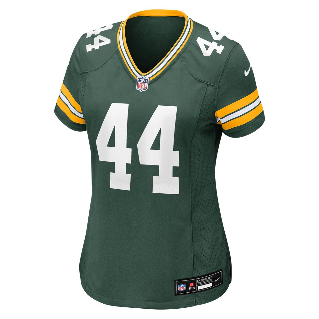 Women's Green Bay Packers Zaire Franklin Green Team Game Jersey