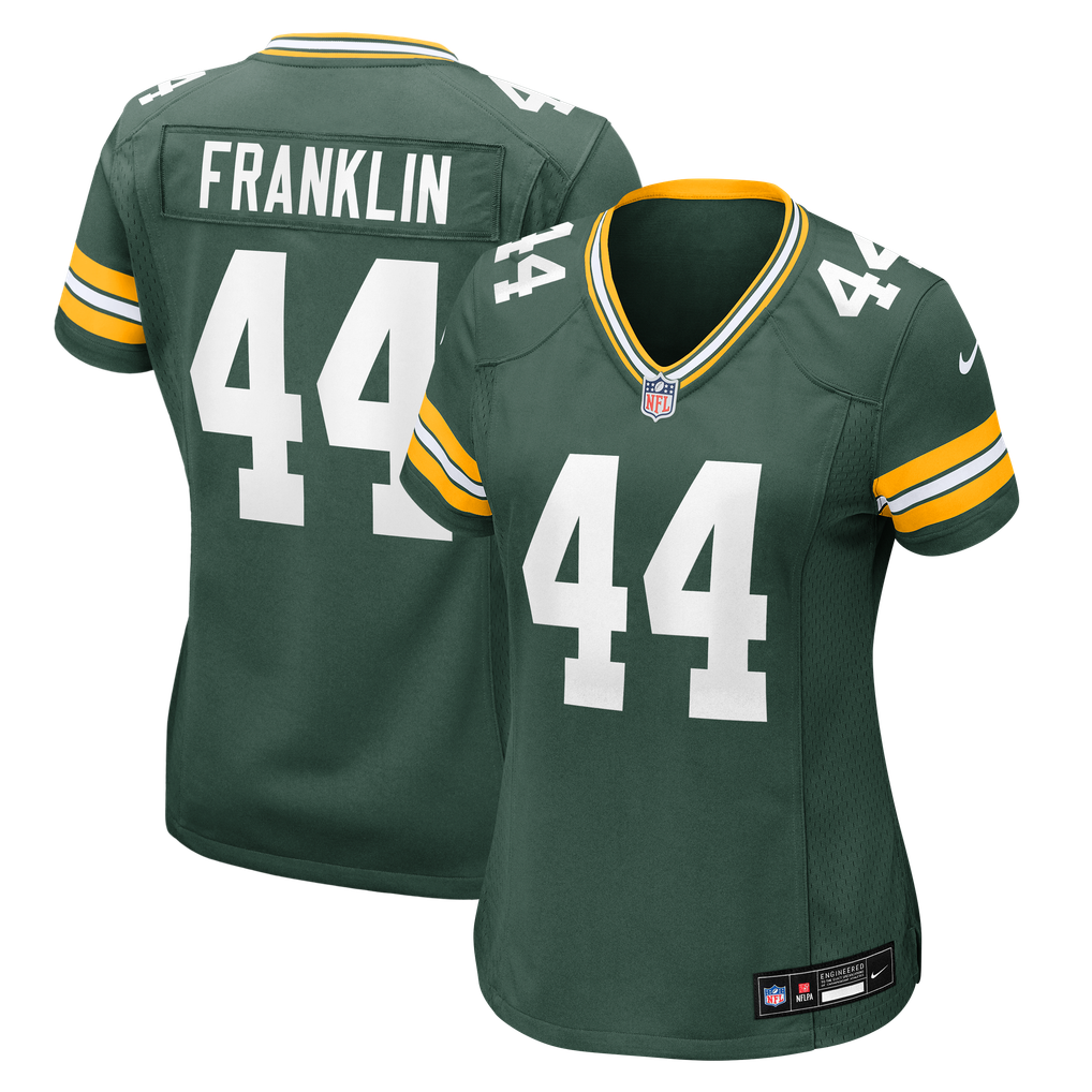 Women's Green Bay Packers Zaire Franklin Green Team Game Jersey