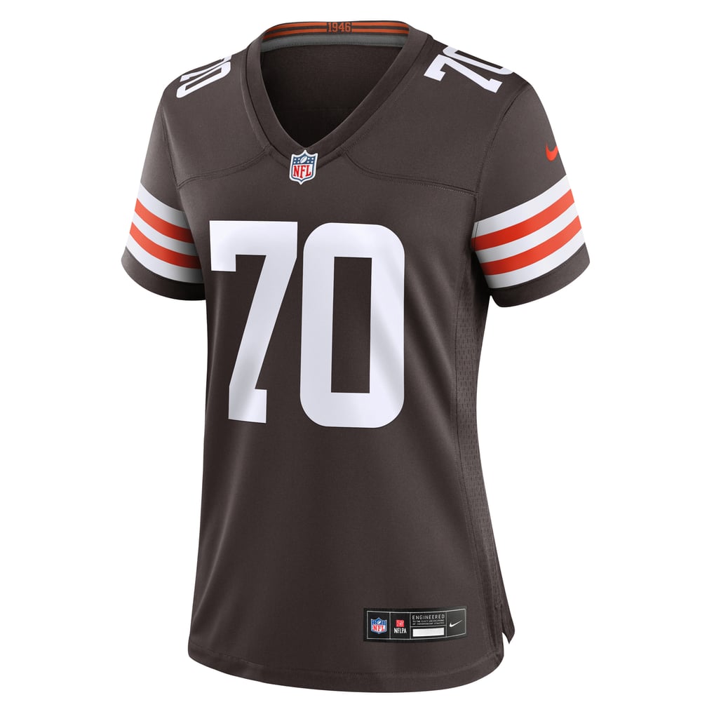 Women's Cleveland Browns Zak Zinter Brown Game Jersey