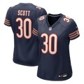 Women's Chicago Bears Zavier Scott Navy Team Game Jersey