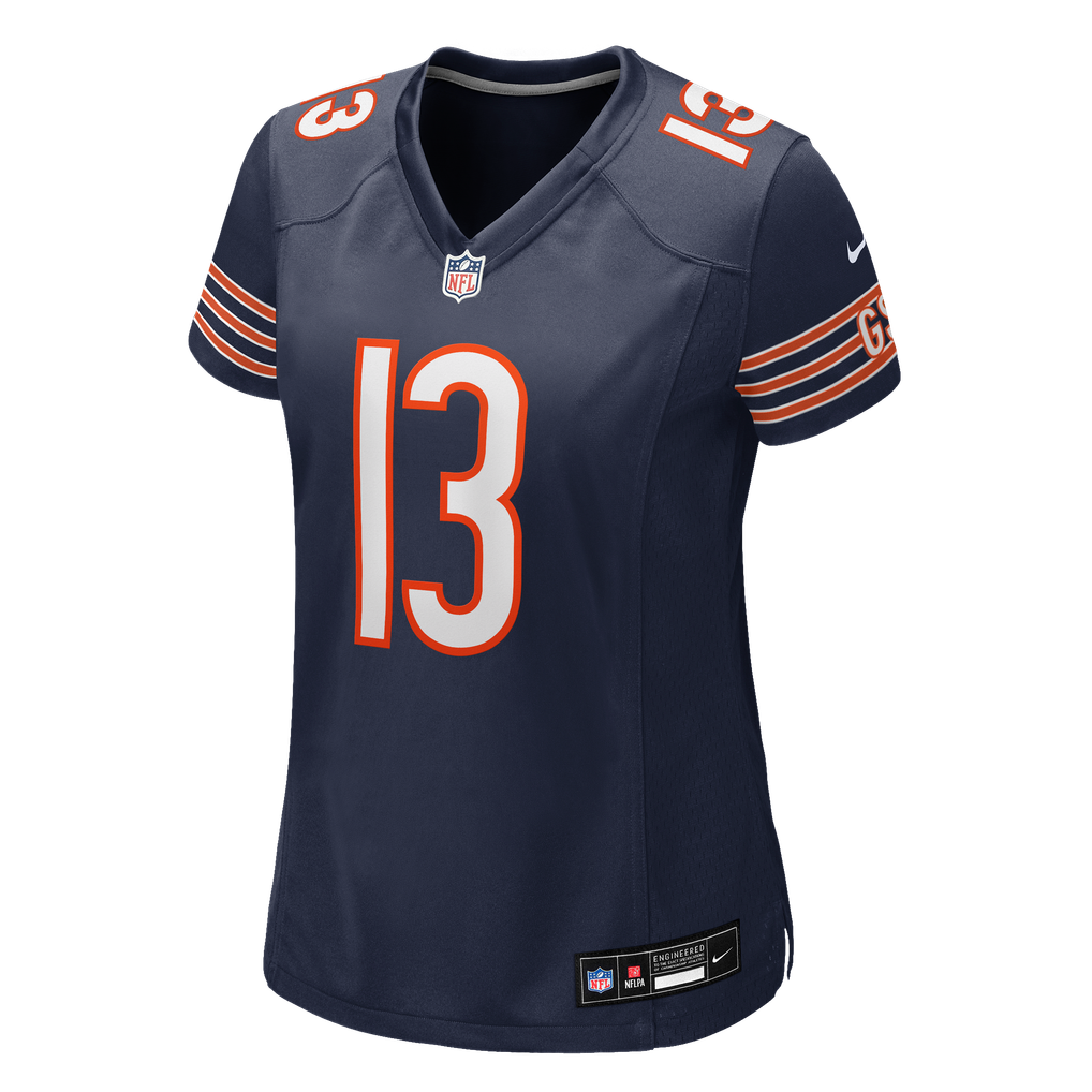 Women's Chicago Bears Zavion Thomas Navy Team Game Jersey