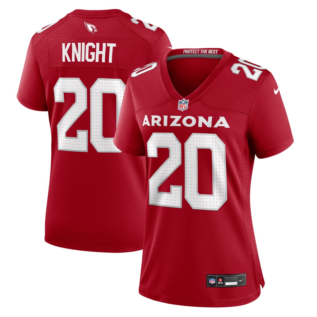 Women's Arizona Cardinals Zonovan Knight Cardinal Team Game Jersey