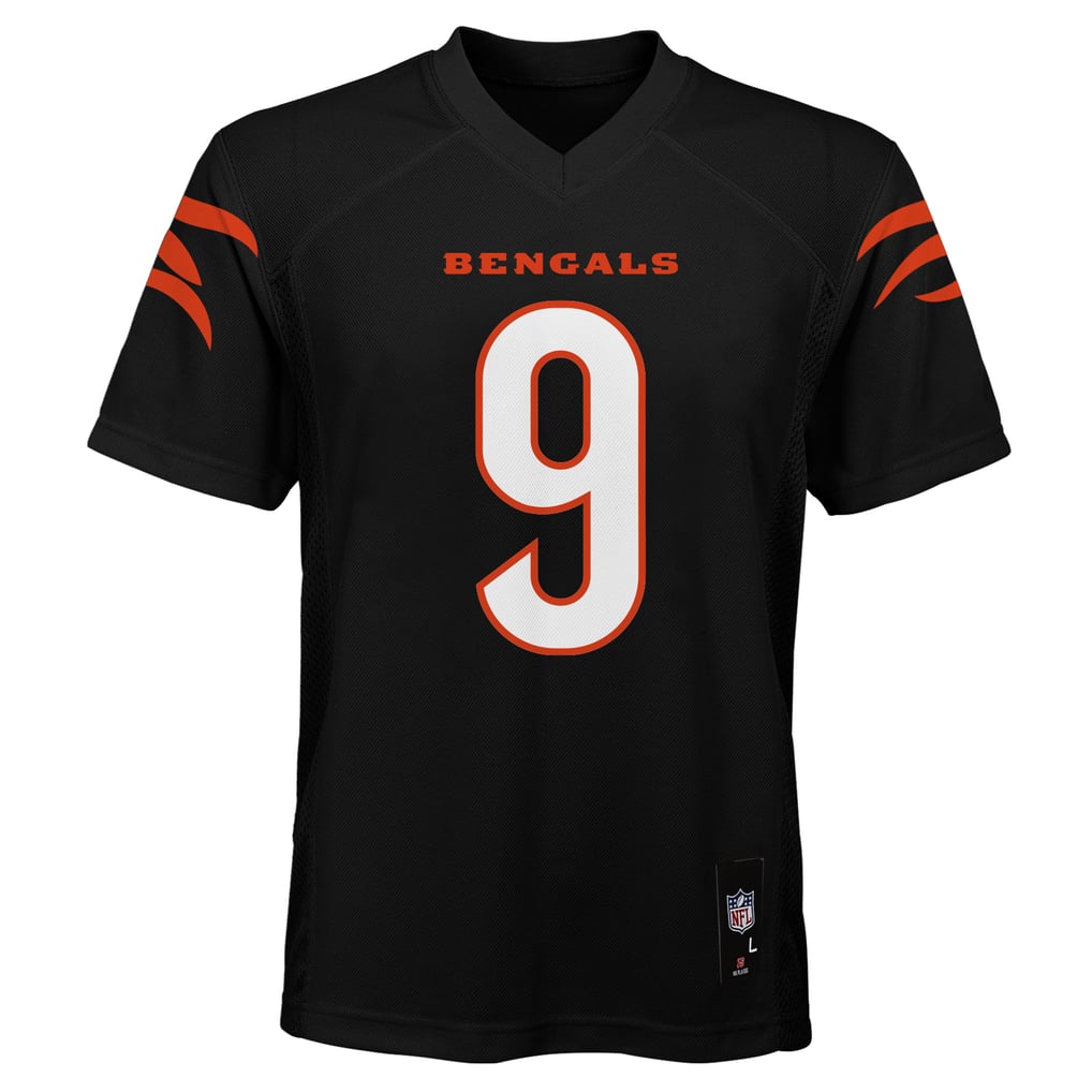 Youth Cincinnati Bengals Joe Burrow Black Replica Jersey