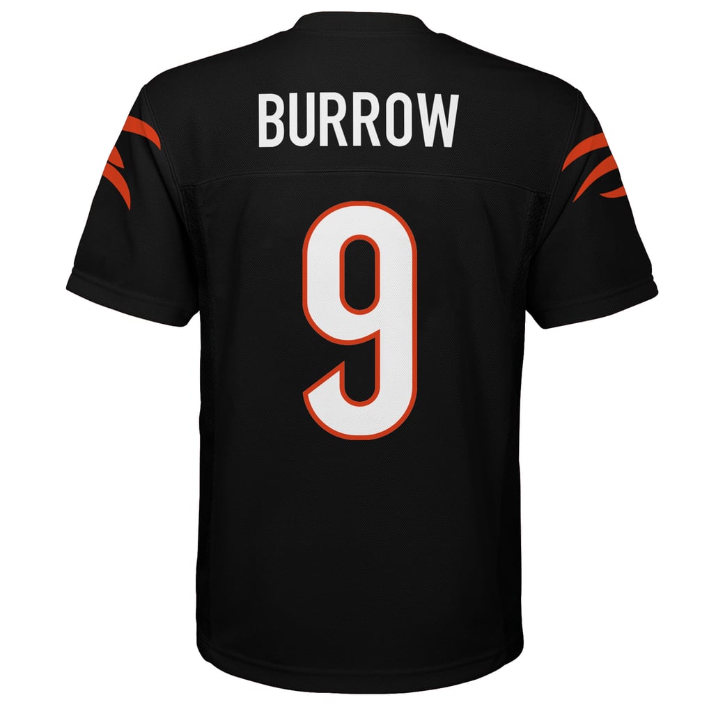 Youth Cincinnati Bengals Joe Burrow Black Replica Jersey