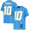 Youth Los Angeles Chargers Justin Herbert Powder Blue Replica Jersey