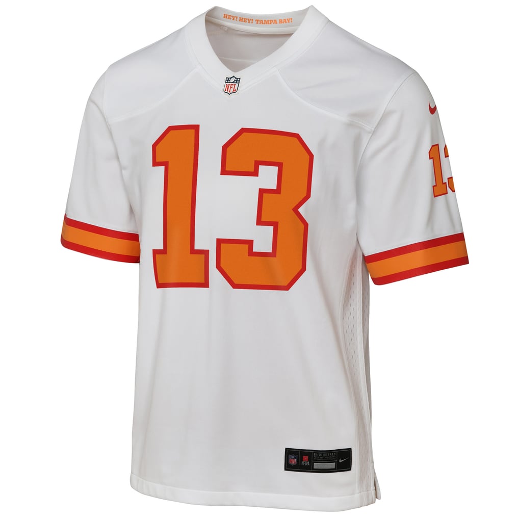 Youth '76 Tampa Bay Buccaneers Mike Evans White Game Jersey