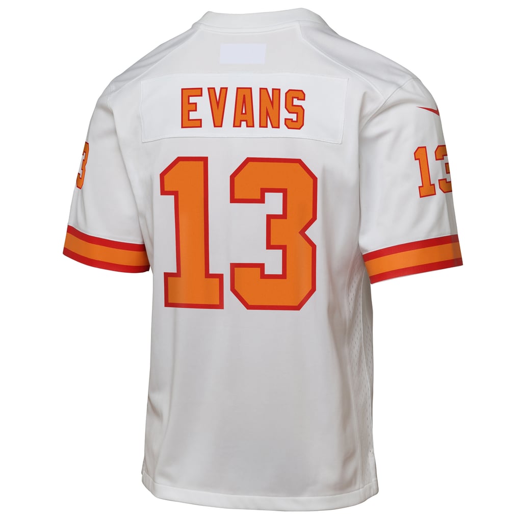Youth '76 Tampa Bay Buccaneers Mike Evans White Game Jersey