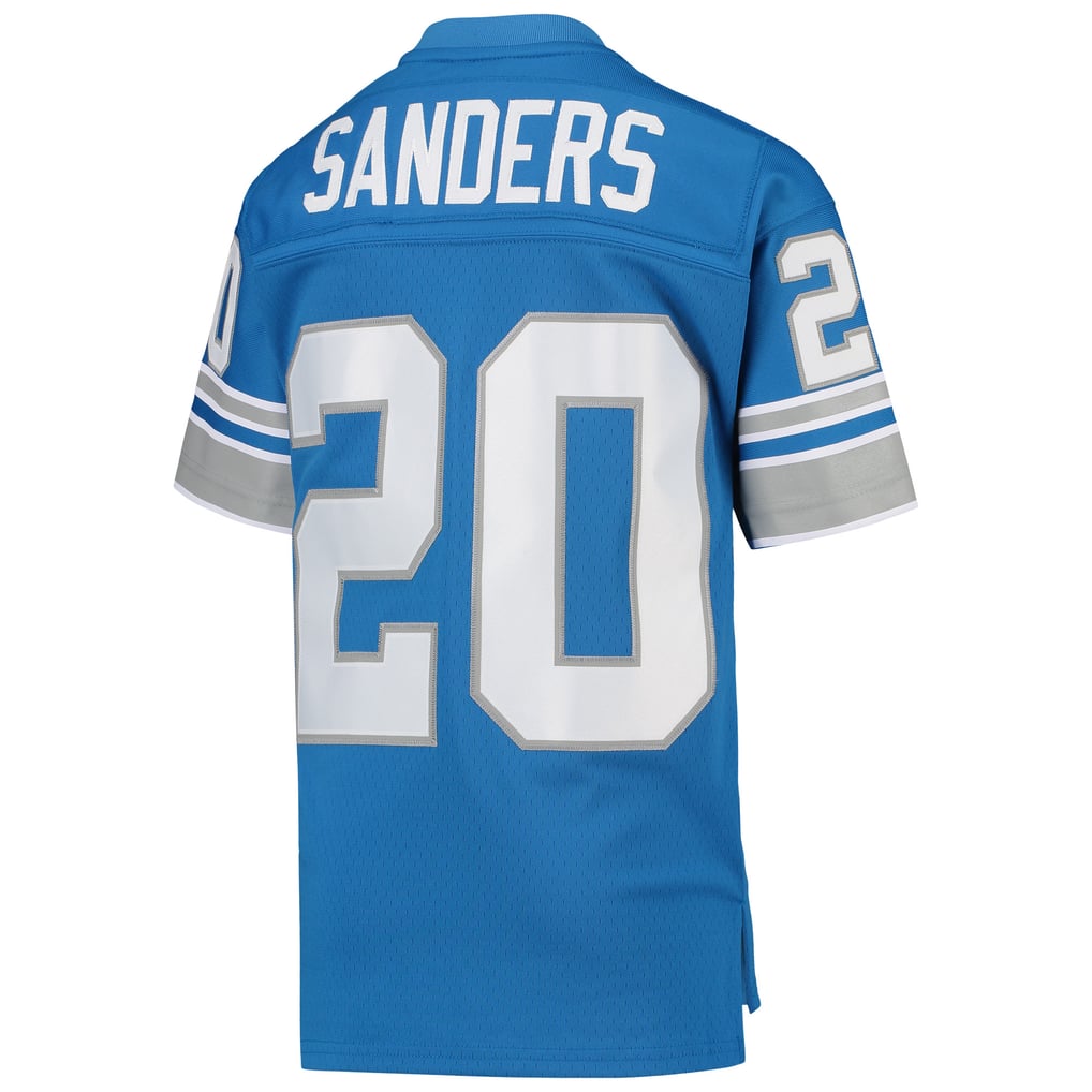 Youth Detroit Lions Barry Sanders Blue 1996 Legacy Retired Player Jersey