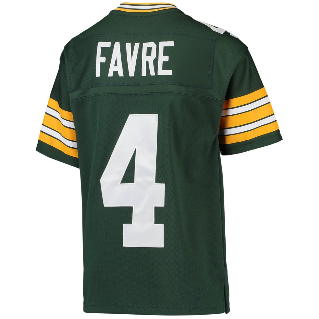 Youth Green Bay Packers Brett Favre Green 1996 Retired Player Legacy Jersey