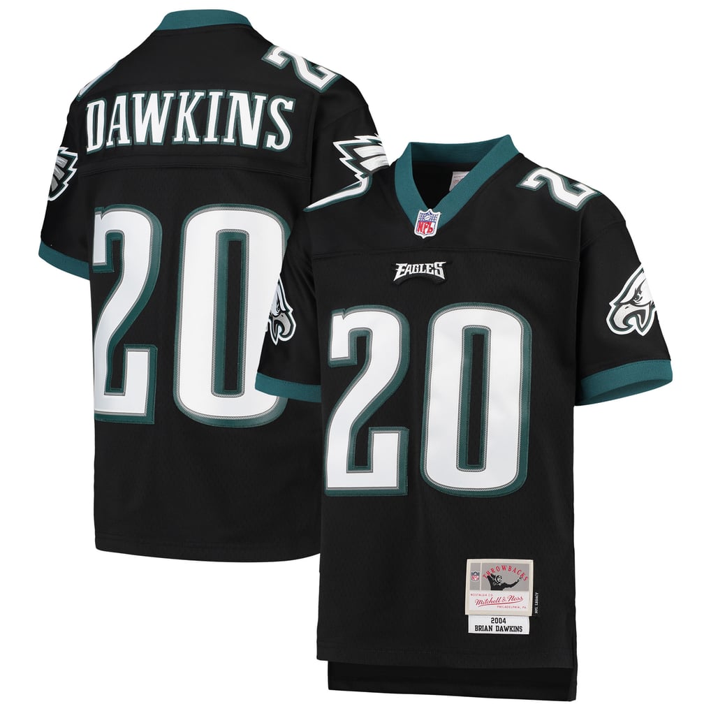 Youth Philadelphia Eagles Brian Dawkins Black 2004 Legacy Retired Player Jersey
