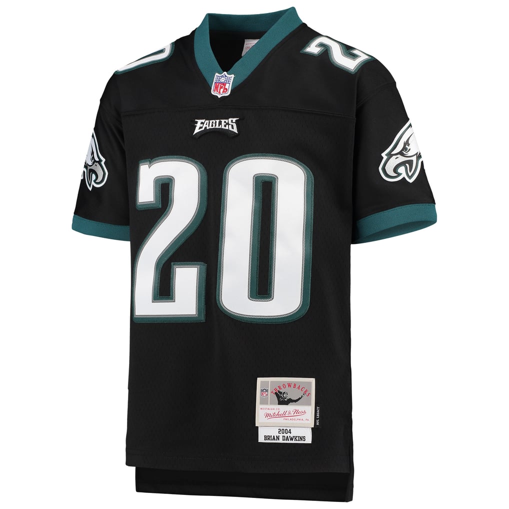 Youth Philadelphia Eagles Brian Dawkins Black 2004 Legacy Retired Player Jersey