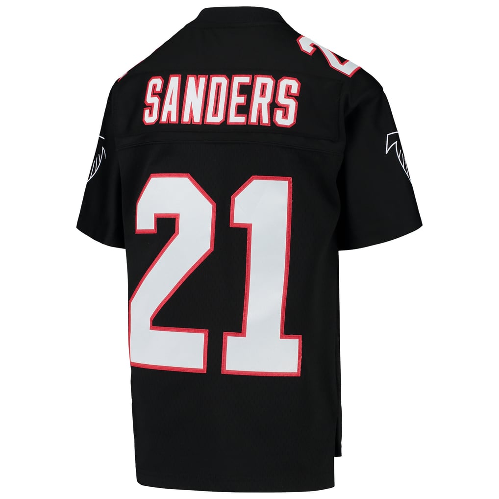 Youth Atlanta Falcons Deion Sanders Black 1992 Legacy Retired Player Jersey
