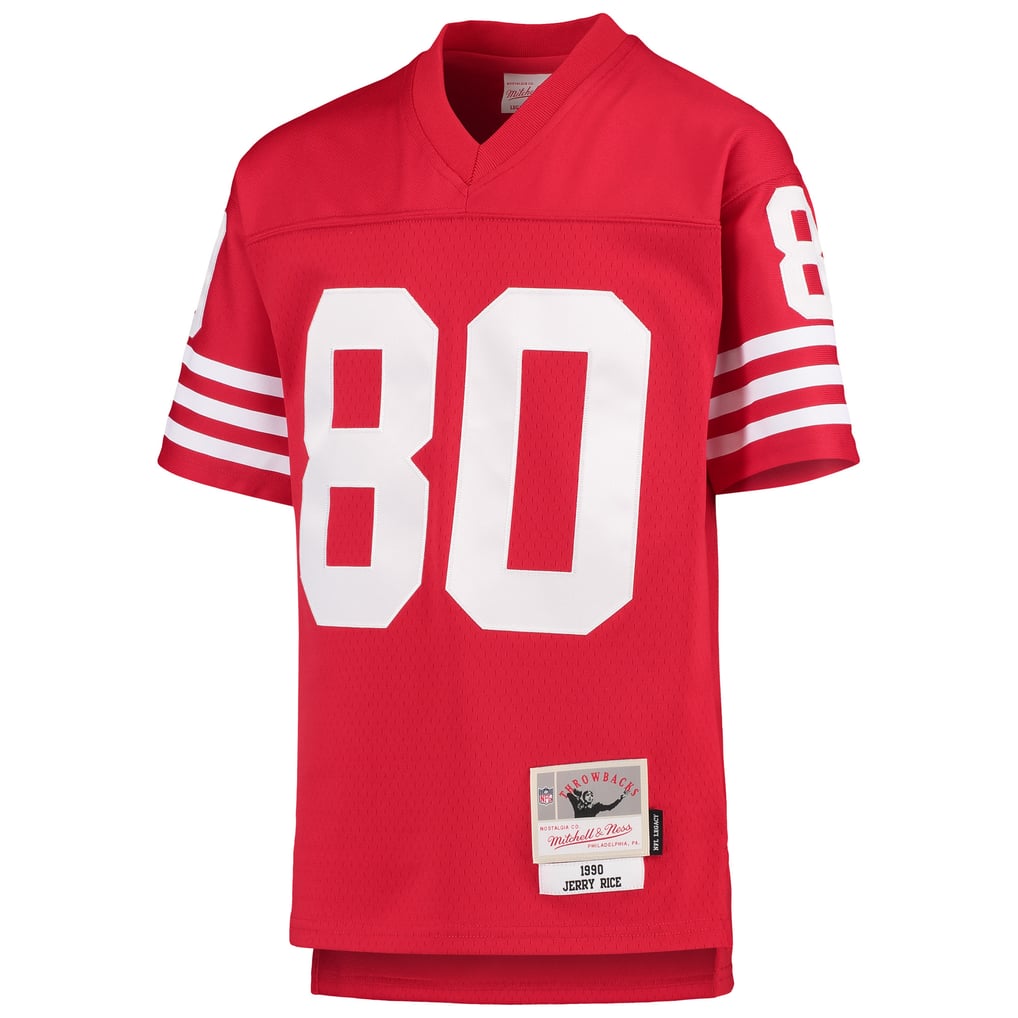 Youth San Francisco 49ers Jerry Rice Scarlet 1990 Legacy Retired Player Jersey