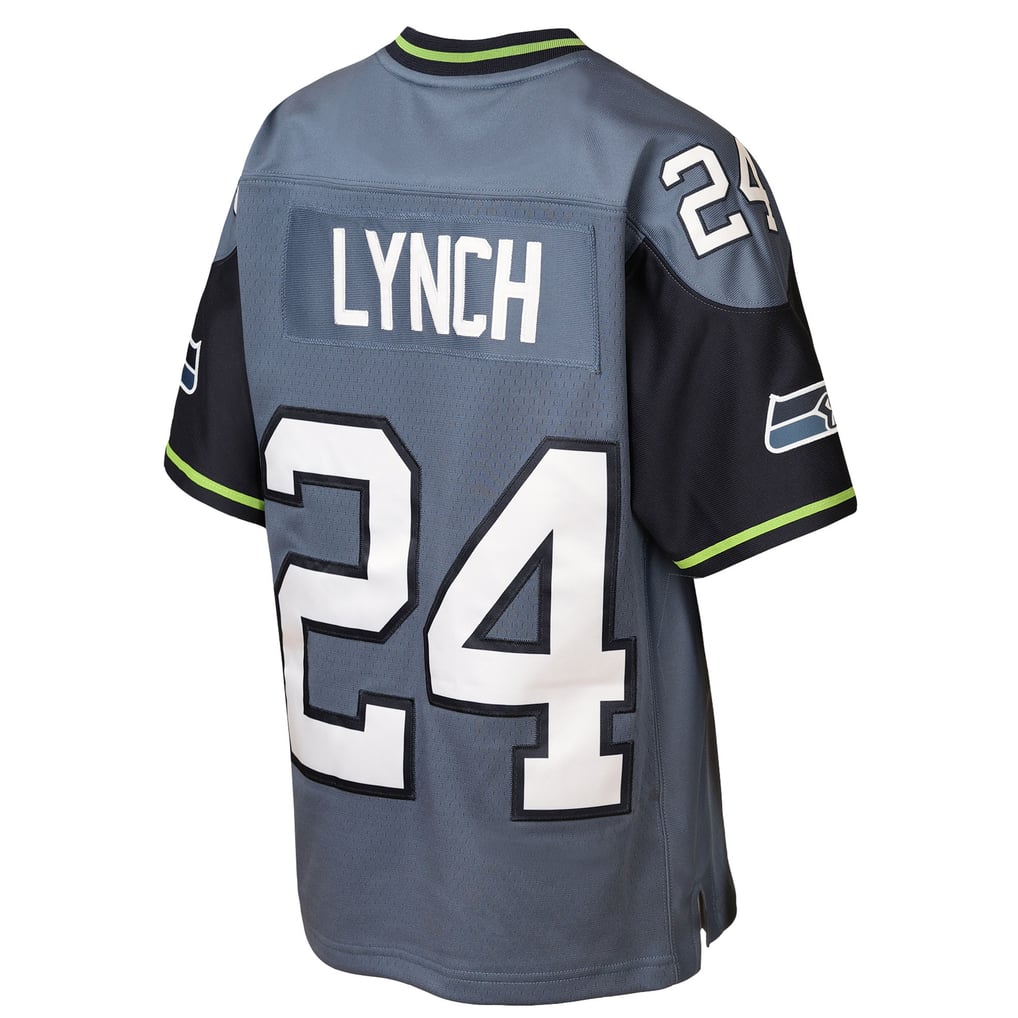 Youth Seattle Seahawks Marshawn Lynch Blue Legacy Jersey
