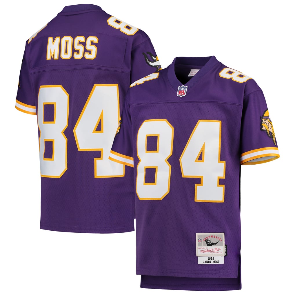 Youth Minnesota Vikings Randy Moss Purple 1998 Legacy Retired Player Jersey