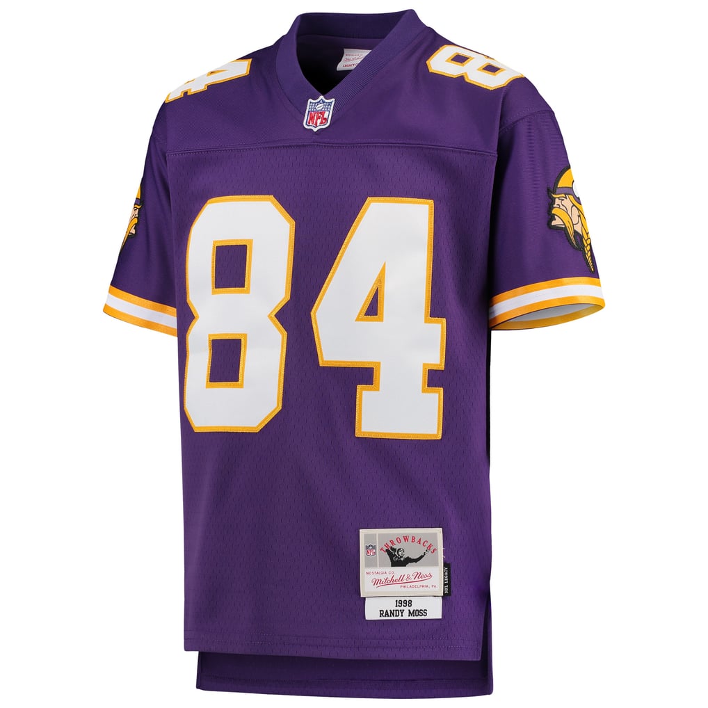 Youth Minnesota Vikings Randy Moss Purple 1998 Legacy Retired Player Jersey