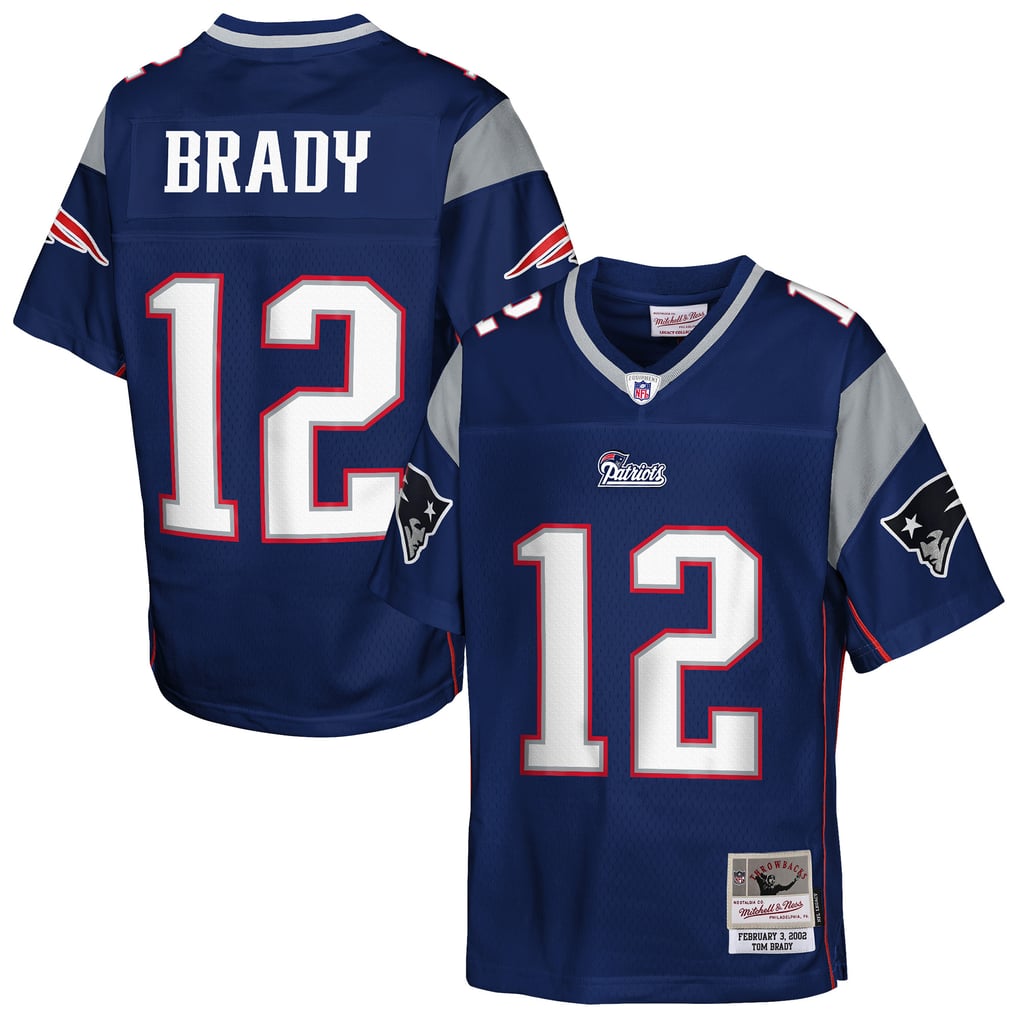 Youth New England Patriots Tom Brady Navy Legacy Retired Player Jersey