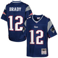 Youth New England Patriots Tom Brady Navy Legacy Retired Player Jersey