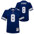 Youth Dallas Cowboys Troy Aikman Navy 1996 Legacy Jersey