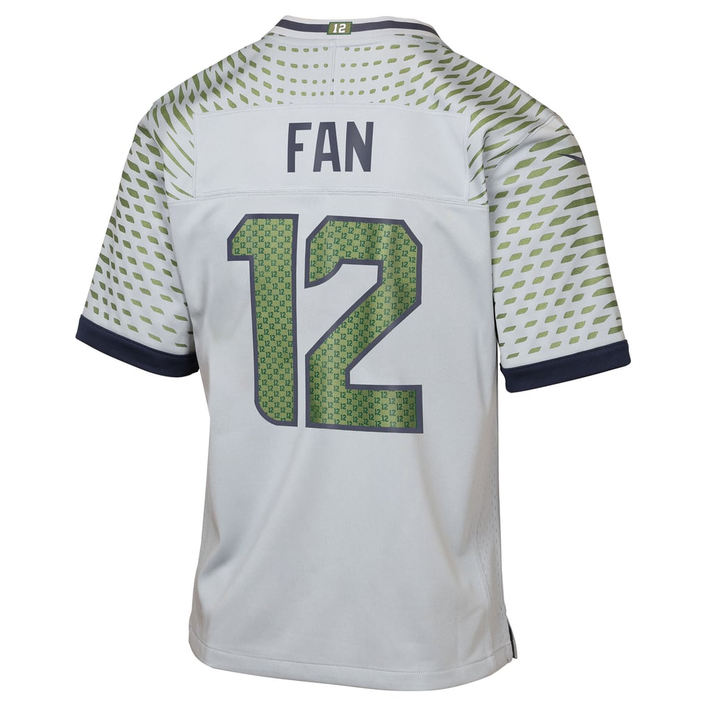 Youth Seattle Seahawks 12s Gray Rivalries Collection Game Jersey