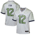 Youth Seattle Seahawks 12s Gray Rivalries Collection Game Jersey