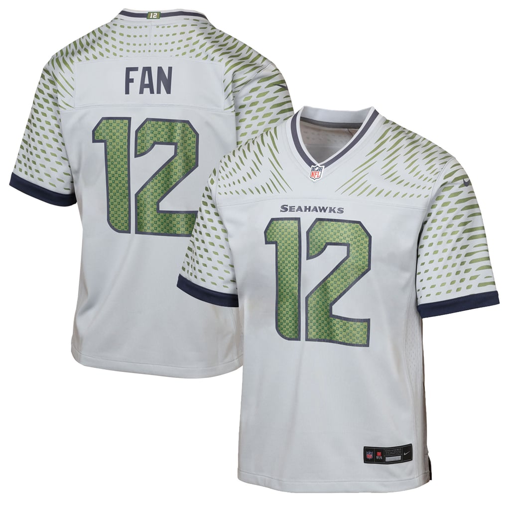 Youth Seattle Seahawks 12s Gray Rivalries Collection Game Jersey
