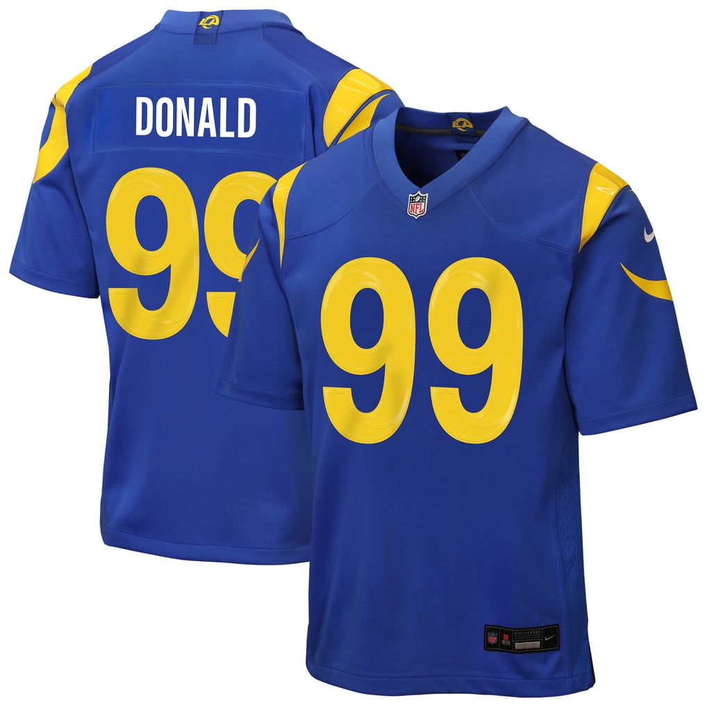 Youth Los Angeles Rams Aaron Donald Royal Game Jersey