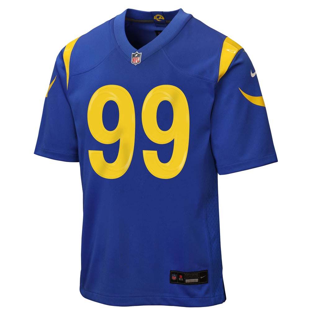Youth Los Angeles Rams Aaron Donald Royal Game Jersey