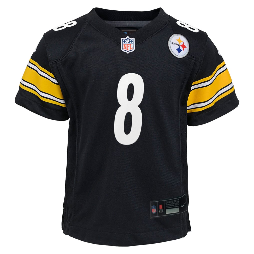 Youth Pittsburgh Steelers Aaron Rodgers Black Game Jersey