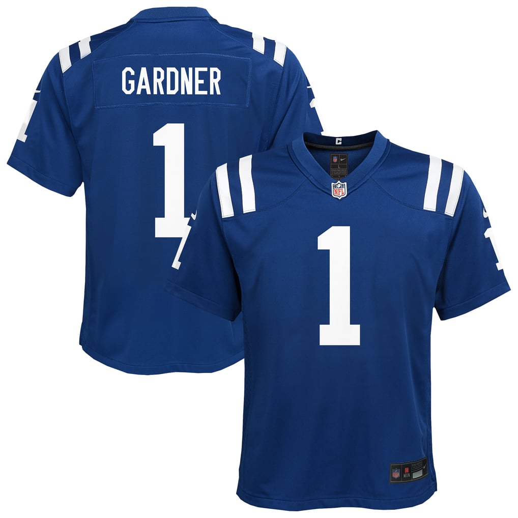 Youth Indianapolis Colts Ahmad Sauce Gardner Blue Home Game Jersey
