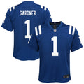 Youth Indianapolis Colts Ahmad Sauce Gardner Blue Home Game Jersey