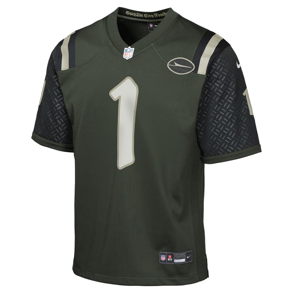 Youth New York Jets Ahmad Sauce Gardner Green Rivalries Collection Game Jersey