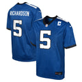 Youth Indianapolis Colts Anthony Richardson Sr. Royal Game Jersey