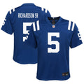 Youth Indianapolis Colts Anthony Richardson Sr. Royal Game Jersey