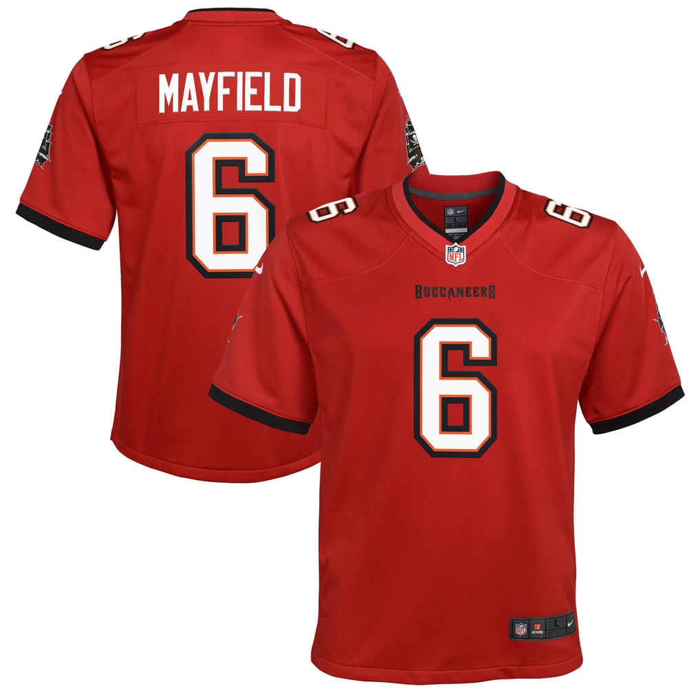 Youth Tampa Bay Buccaneers Baker Mayfield Red Game Jersey