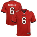 Youth Tampa Bay Buccaneers Baker Mayfield Red Game Jersey