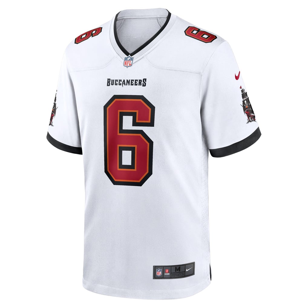 Youth Tampa Bay Buccaneers Baker Mayfield White Game Jersey