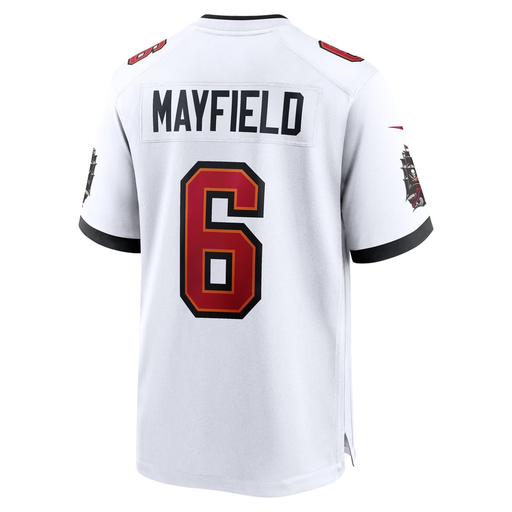 Youth Tampa Bay Buccaneers Baker Mayfield White Game Jersey