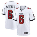 Youth Tampa Bay Buccaneers Baker Mayfield White Game Jersey