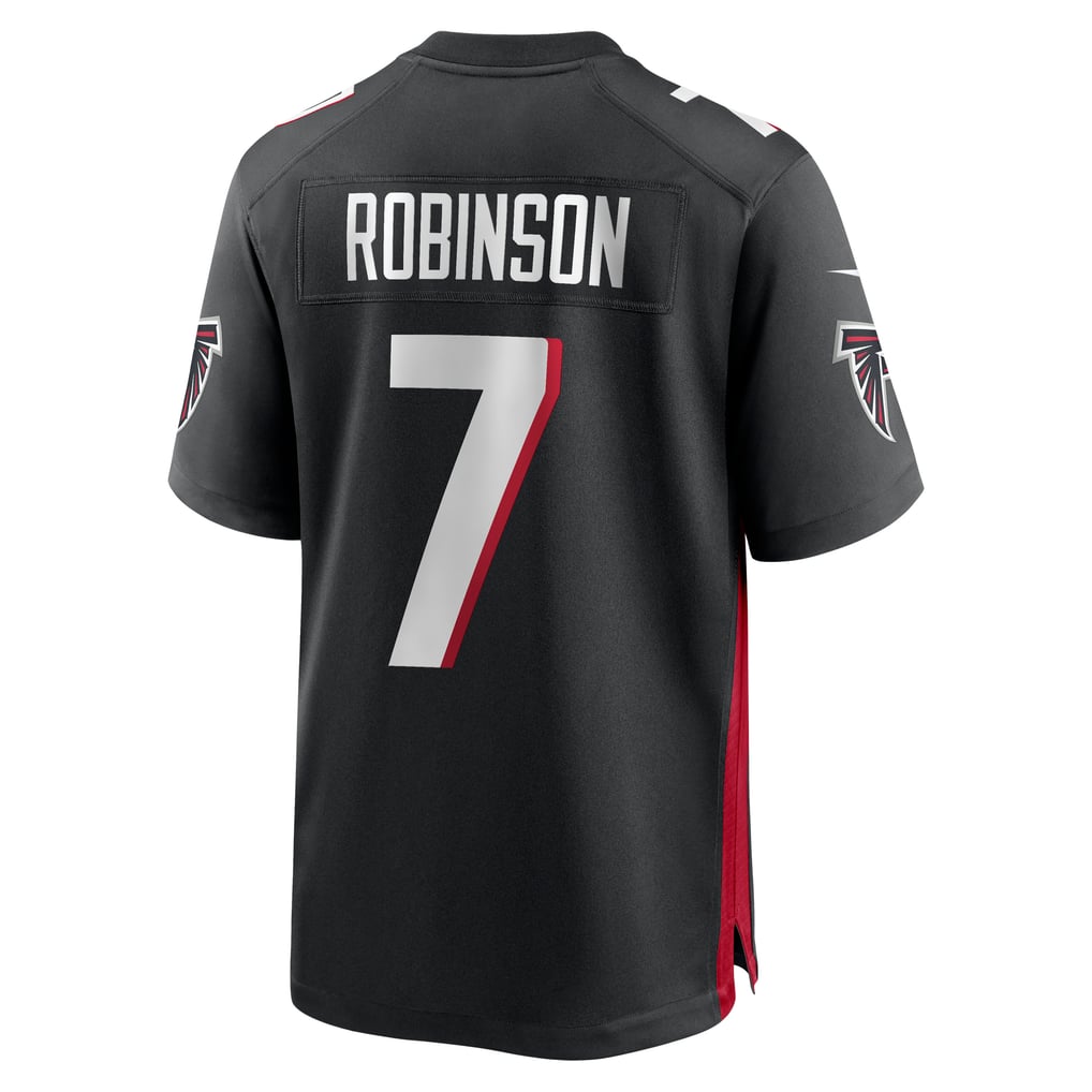 Youth Atlanta Falcons Bijan Robinson Black Game Jersey