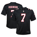 Youth Atlanta Falcons Bijan Robinson Black Game Jersey