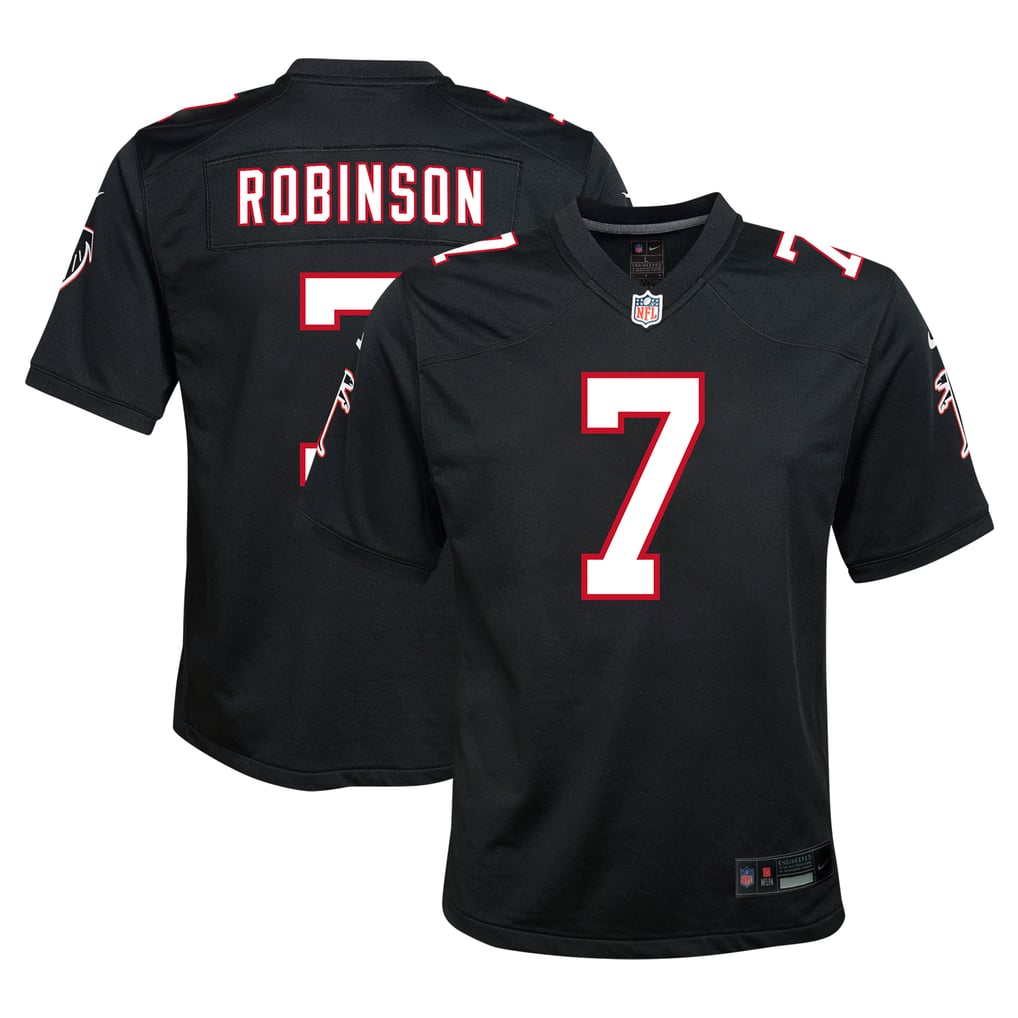 Youth Atlanta Falcons Bijan Robinson Black Game Jersey