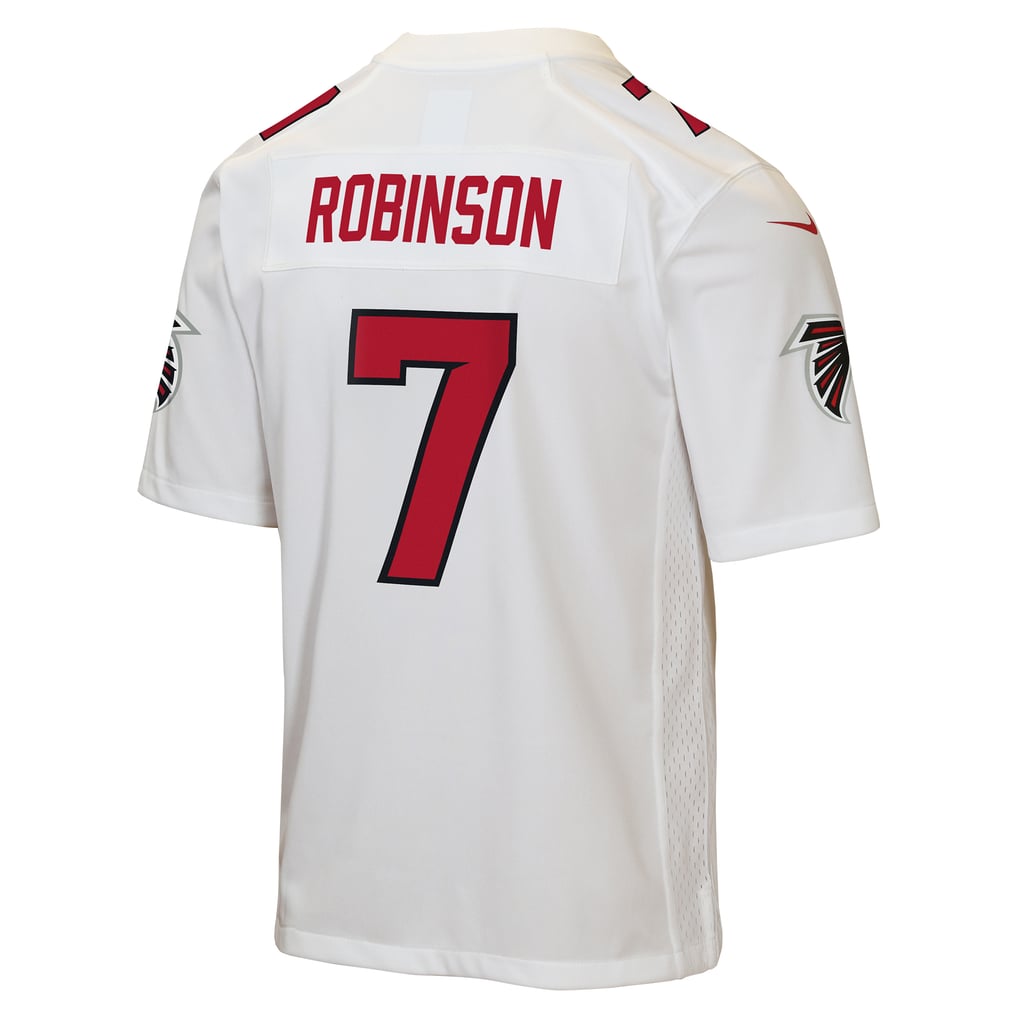 Youth Atlanta Falcons Bijan Robinson White Game Jersey