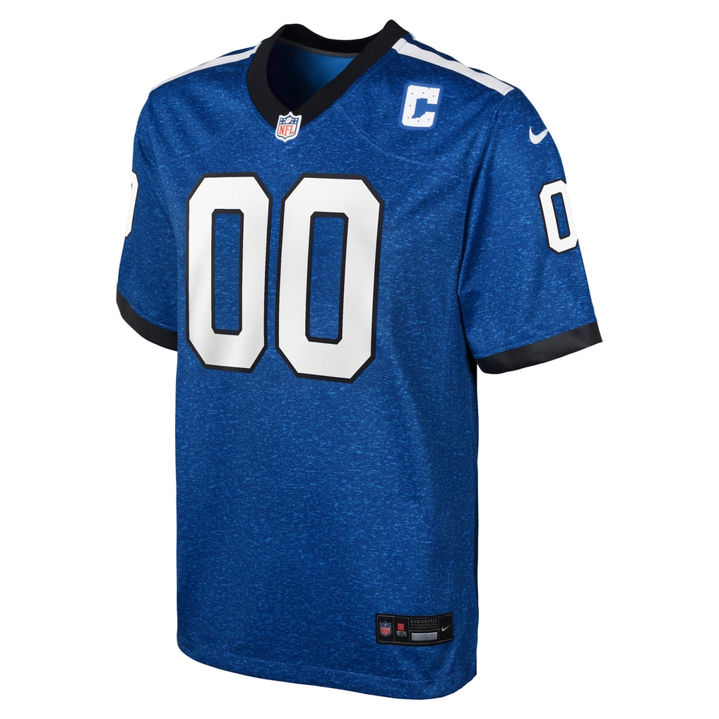 Youth Indianapolis Colts Blue Indiana Nights Alternate Custom Game Jersey