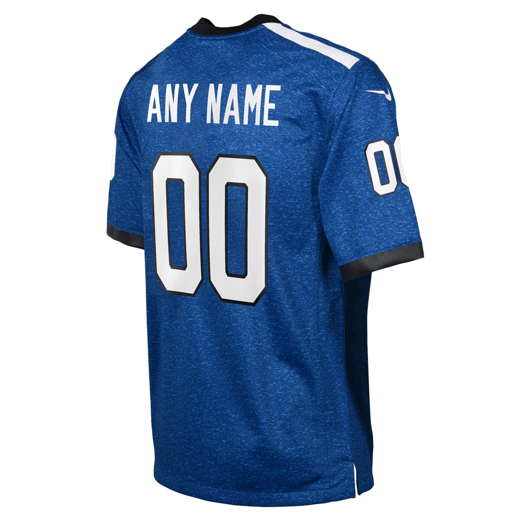 Youth Indianapolis Colts Blue Indiana Nights Alternate Custom Game Jersey