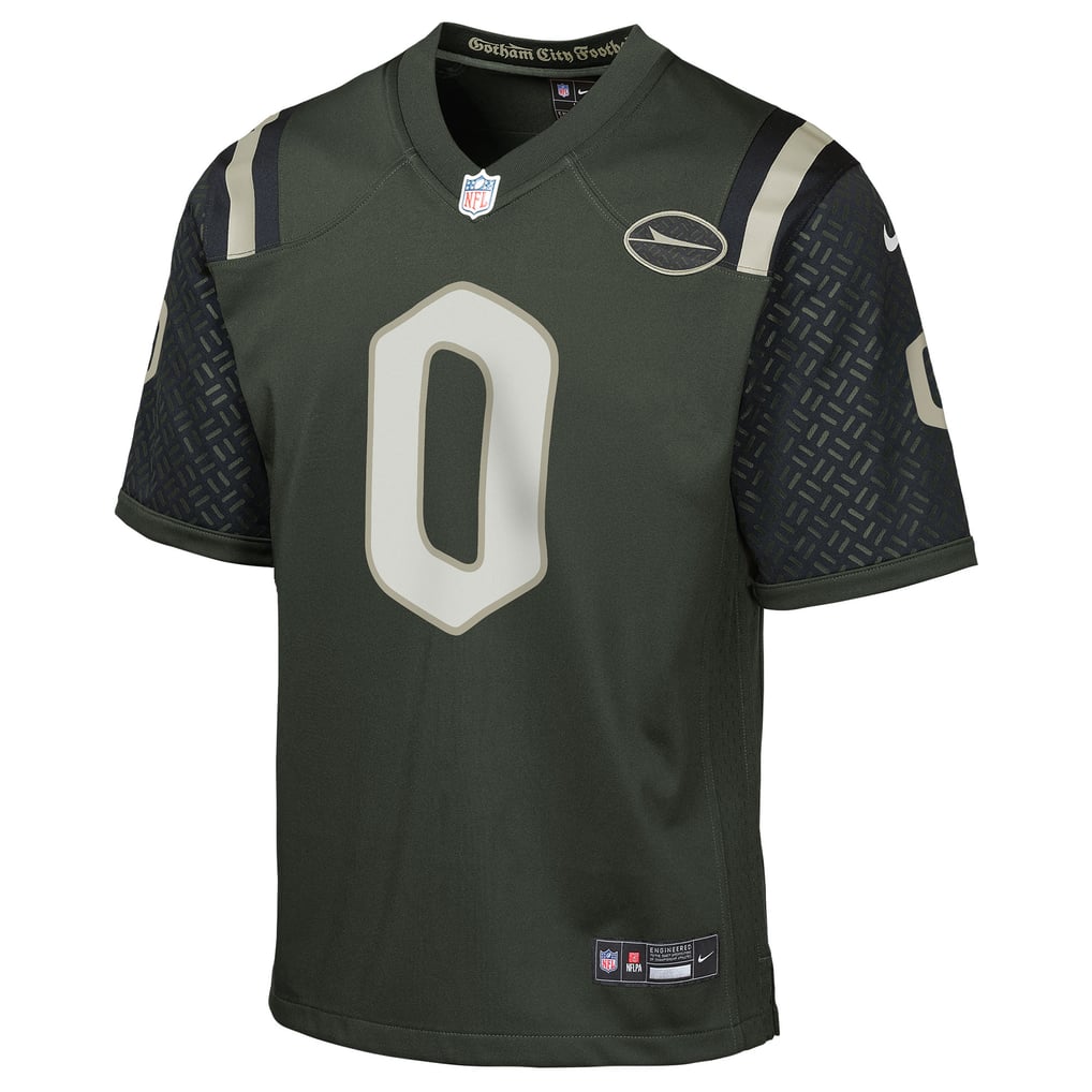 Youth New York Jets Braelon Allen Gotham Green 2025 Rivalries Collection Game Jersey