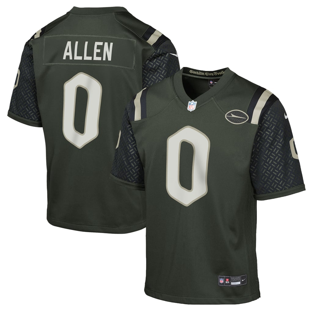 Youth New York Jets Braelon Allen Gotham Green 2025 Rivalries Collection Game Jersey