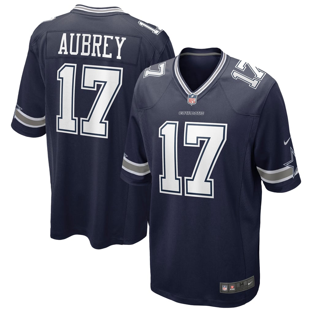 Youth Dallas Cowboys Brandon Aubrey Navy Game Jersey
